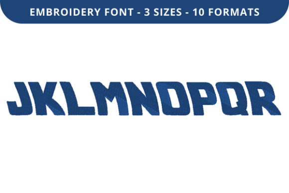 Back to the Past Font J to R: A Hands-On Embroidery Review