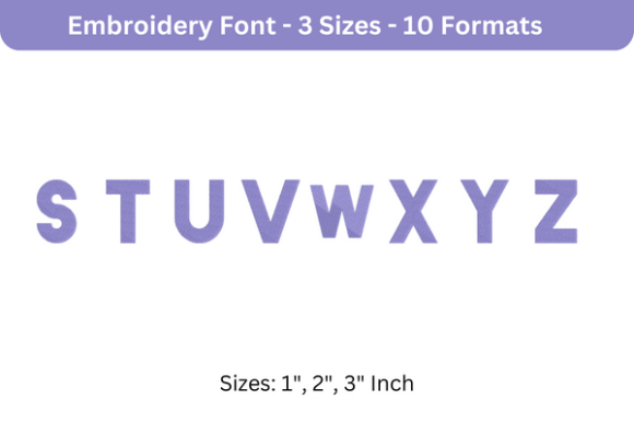 Blackout Font S to Z Review