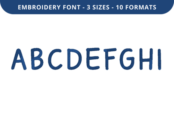 Cloudbird Font a to I: A Designer’s Seasonal Embroidery Review