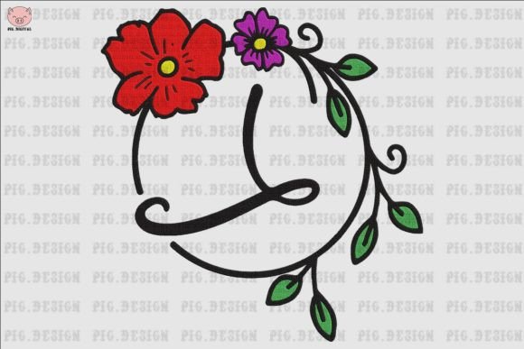 Flower Font L: A Designer’s Honest Review for Real Embroidery Projects