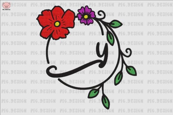 Flower Font Y Review for Boutique Apparel