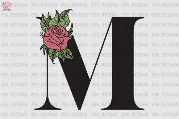 Flower Rose Font M: A Designer's Review for Personalized Gifts