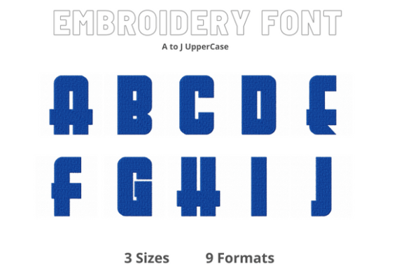Font a to J: A Handcrafted Review for Personalized Embroidery Gifts