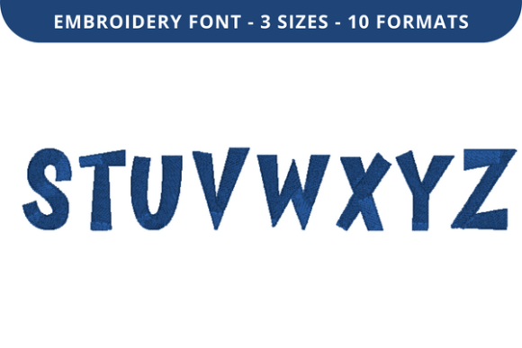 FunnyMan Font S to Z