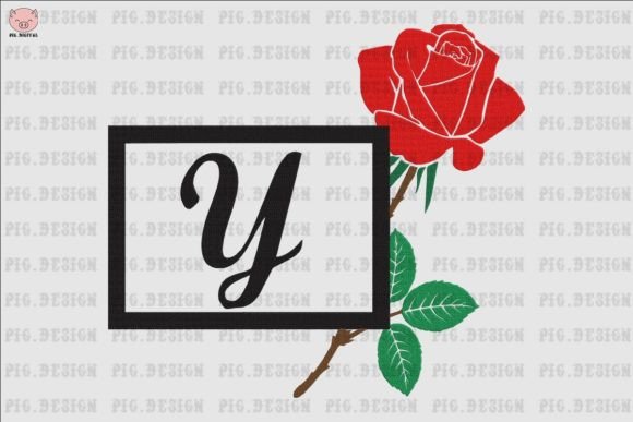 Rose Font Y: A Designer's Review for Personalized Embroidery Gifts