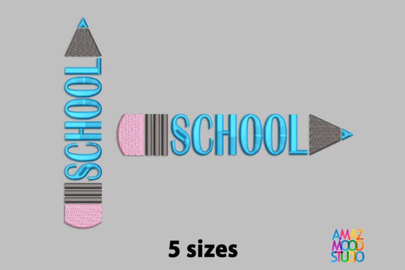 School Pencil: A Back-to-School Embroidery Worth Stitching